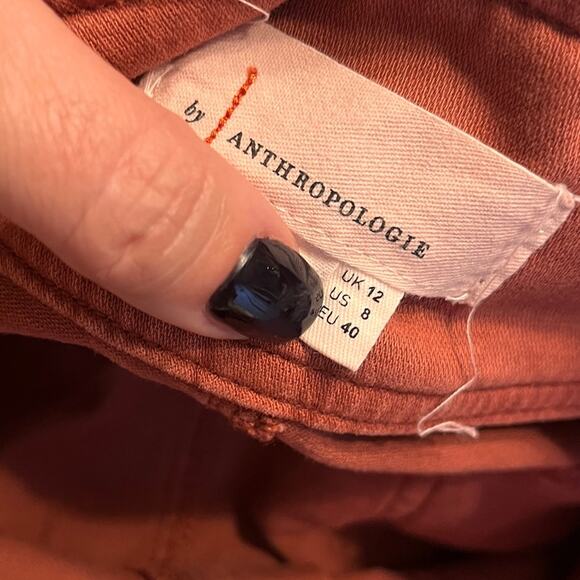 Anthropologie Cropped Cargo Pants - Picture 3 of 4